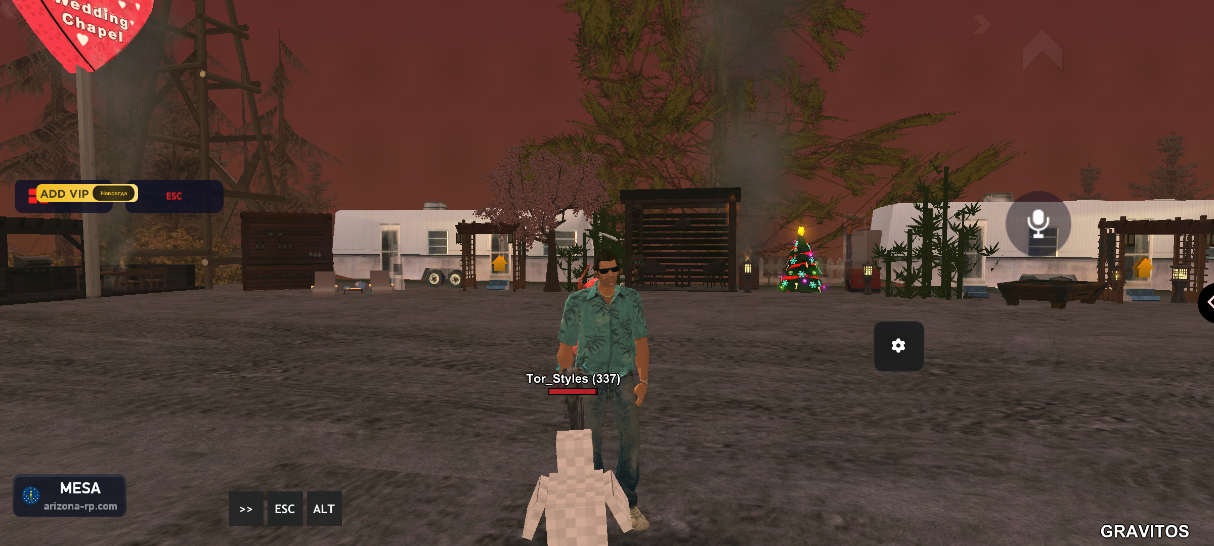 Скрытие HUD и чата - Arizona Mods